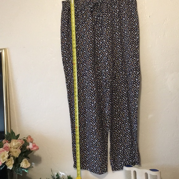 Basic Editions Floral Pajamas Pants - Picture 2 of 7